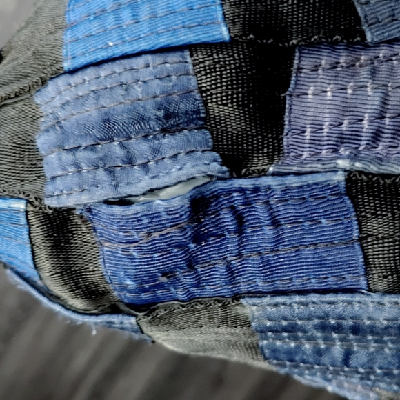 Rare Kao Pao Shu blue and black Charlie bag - Picture 14 of 14